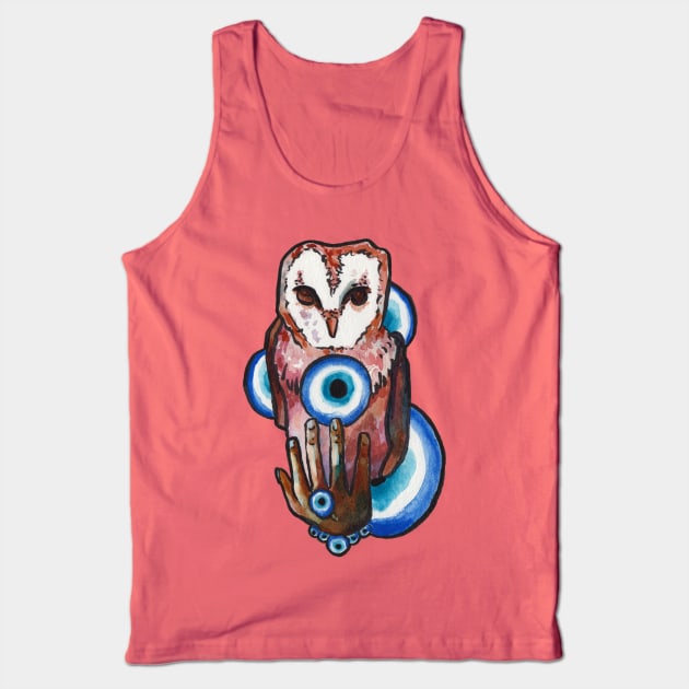 Evil Eye for Protection Tank Top by JenTheTracy